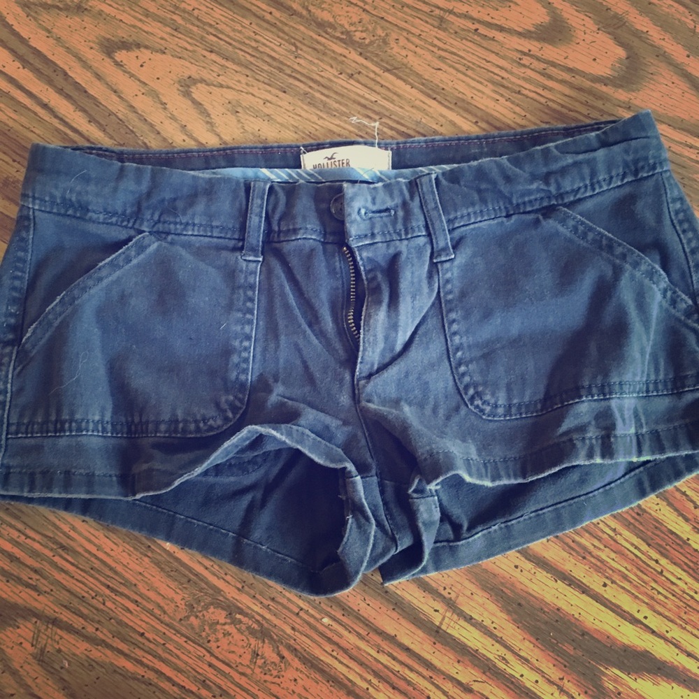 🎉Hollister navy cotton shirt size 3